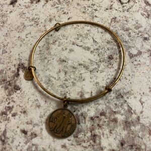 Gold Charm Bangle Bracelet Alex and Ani